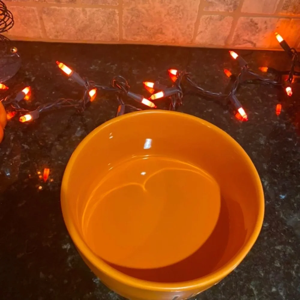 New Rae Dunn‎ lick or treat Halloweel Dog Bowl
